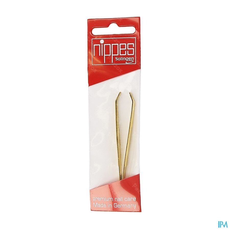 Nippes Epileerpincet Verguld N9g