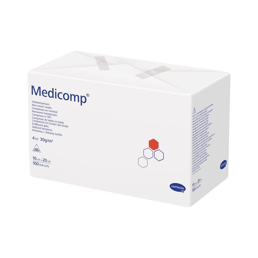 Medicomp 10x20cm 4l. Nst. 100 P/s