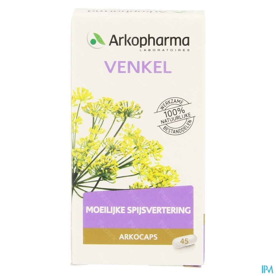 Arkocaps Venkel Plantaardig 45