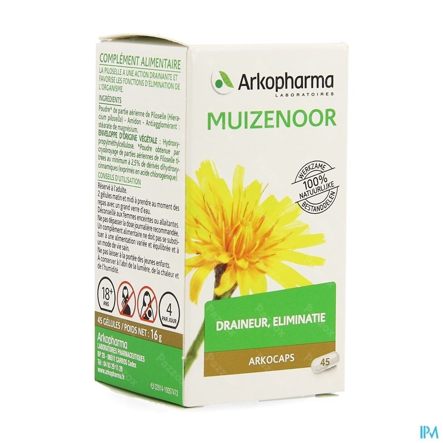 Arkocaps Muizenoor Plantaardig 45