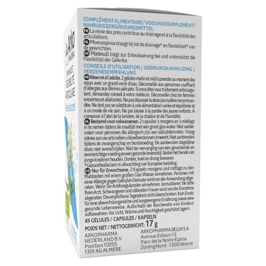 Arkocaps Moerasspirea Plantaardig 45