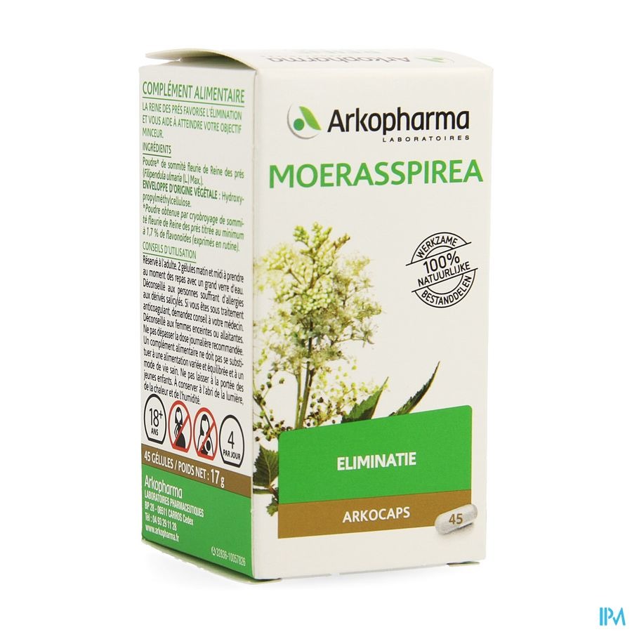 Arkocaps Moerasspirea Plantaardig 45