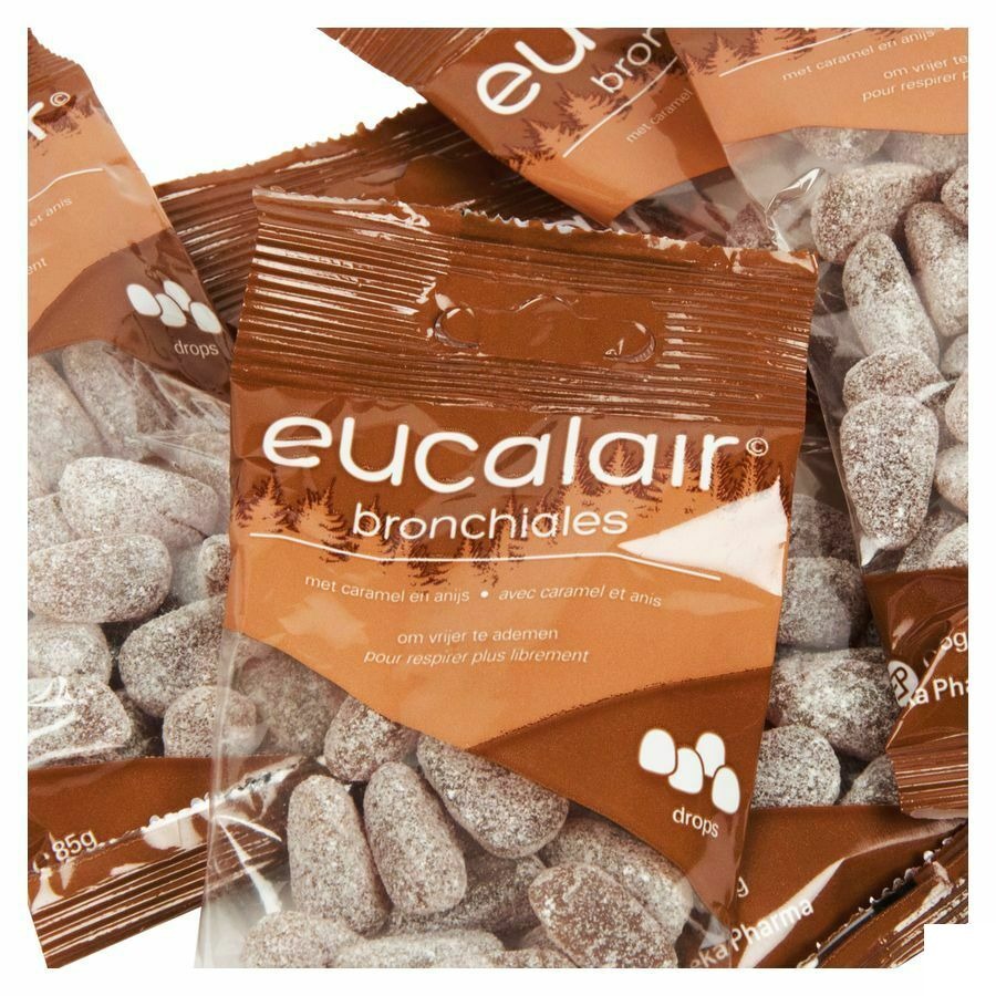 Eucalair Past Bronchiales Rood 85g