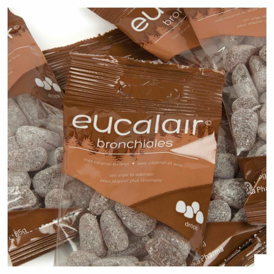 Eucalair Past Bronchiales Rood 85g
