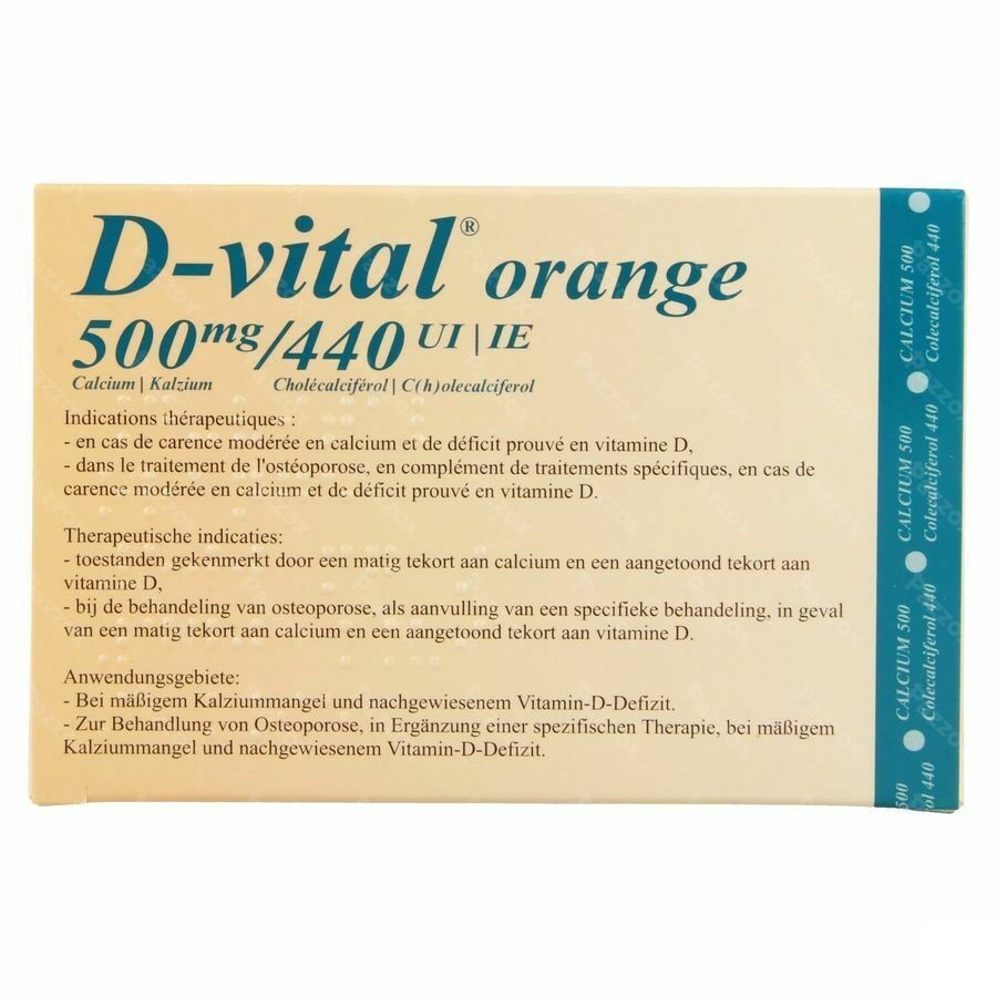 D-vital 500/440 Zakje 30