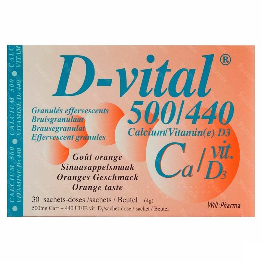 D-vital 500/440 Zakje 30