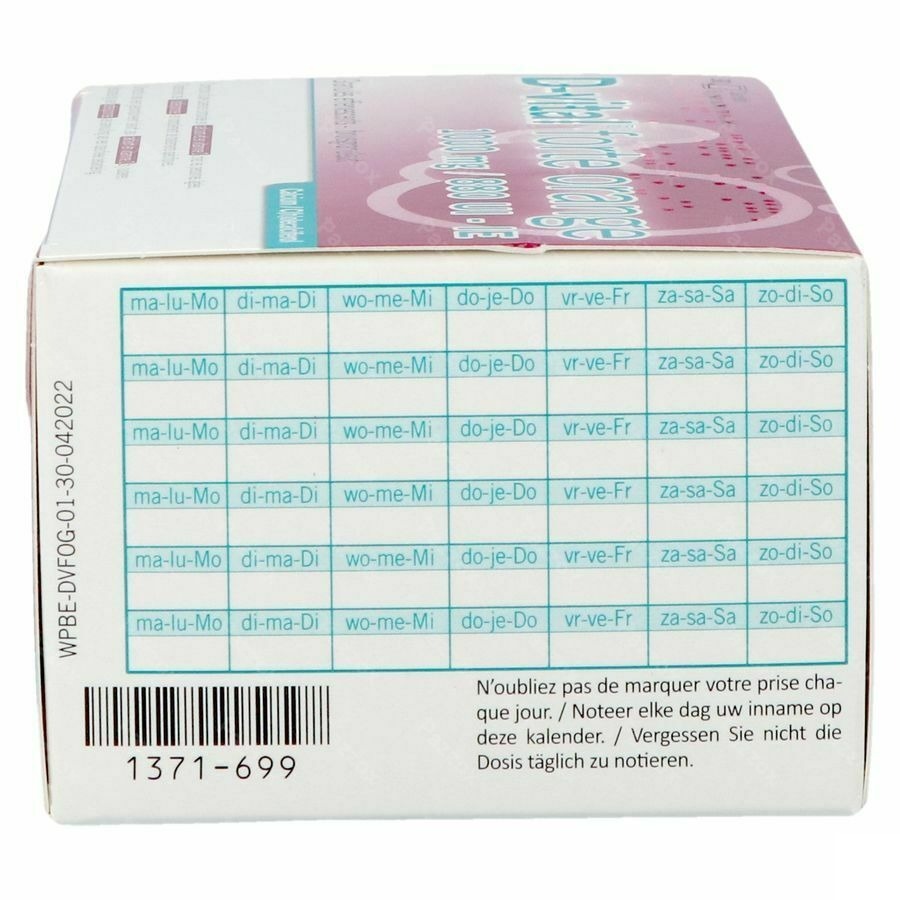 D-vital Forte Sinaas 1000mg/880ie Zakjes 30