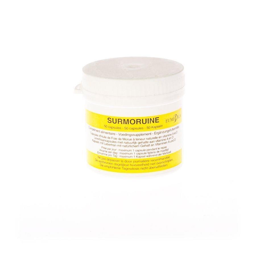 Surmoruine Levertraan 50 Capsules