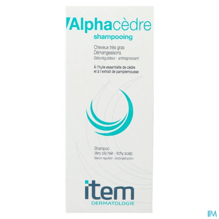 Alphacèdre Balancerende Shampoo Heel Vet Haar + Anti Seborroe 200 ml