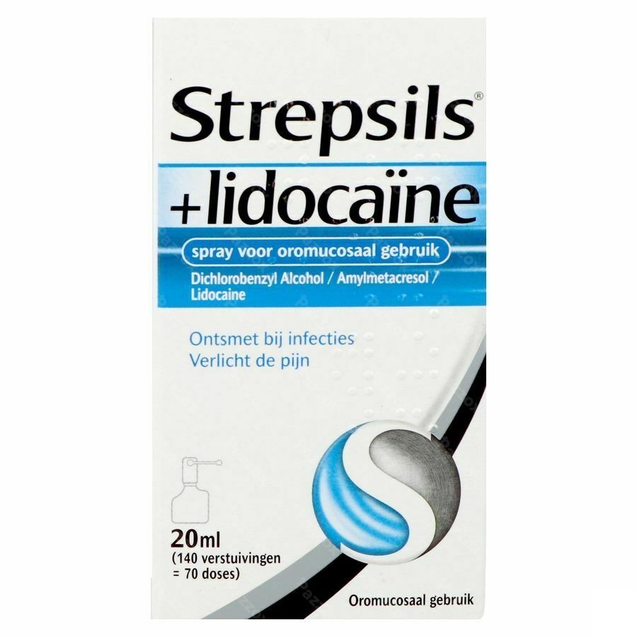 Strepsils Lidocaine Keelspray 20ml 