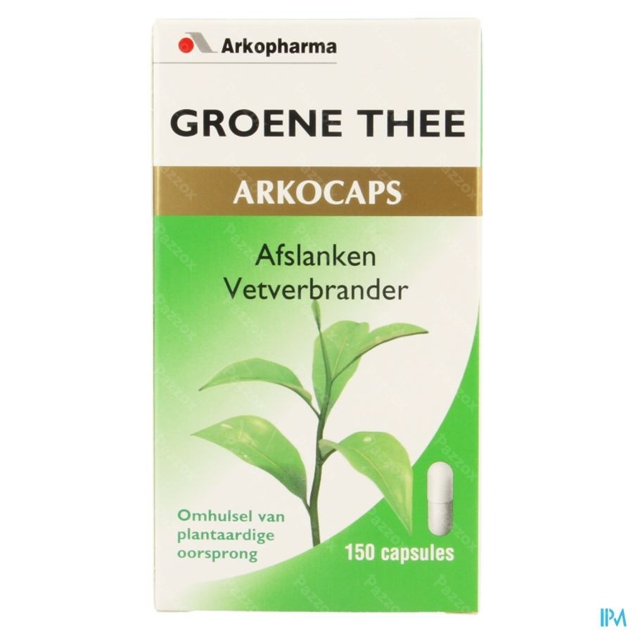 Arkocaps Groene Thee (camiline)plantaardig 150