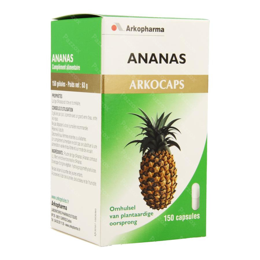 Arkocaps Ananas Plantaardig 150