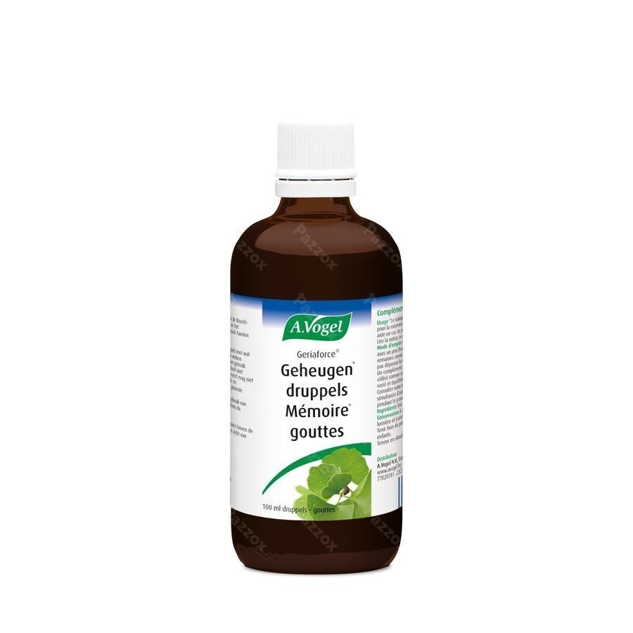 A.Vogel Geriaforce geheugen druppels 100 ml