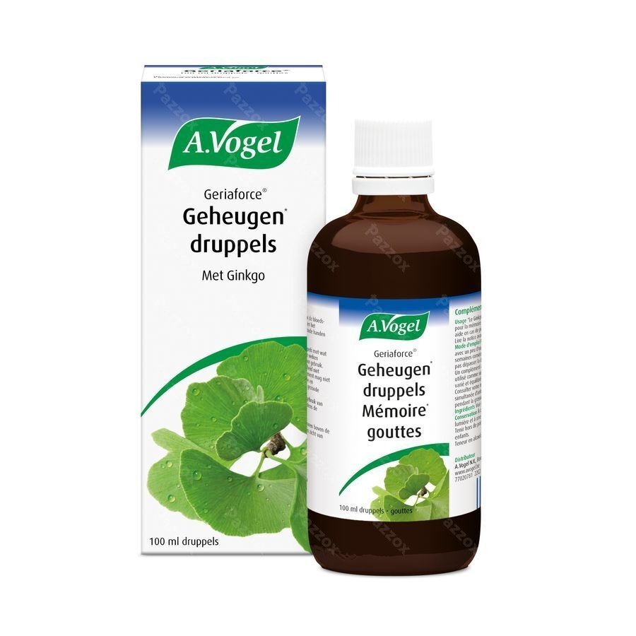 A.Vogel Geriaforce geheugen druppels 100 ml
