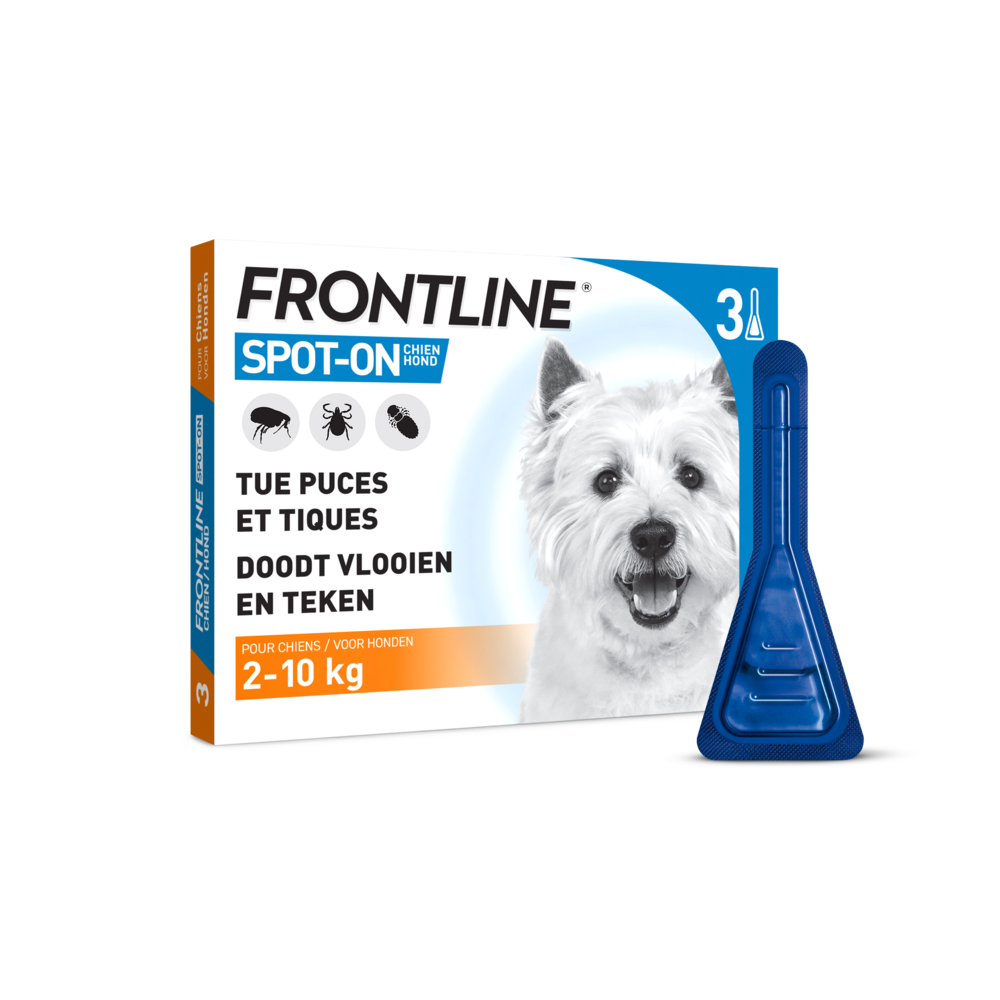 Frontline Spot On Hond 2-10kg Pipet 3x0,67ml