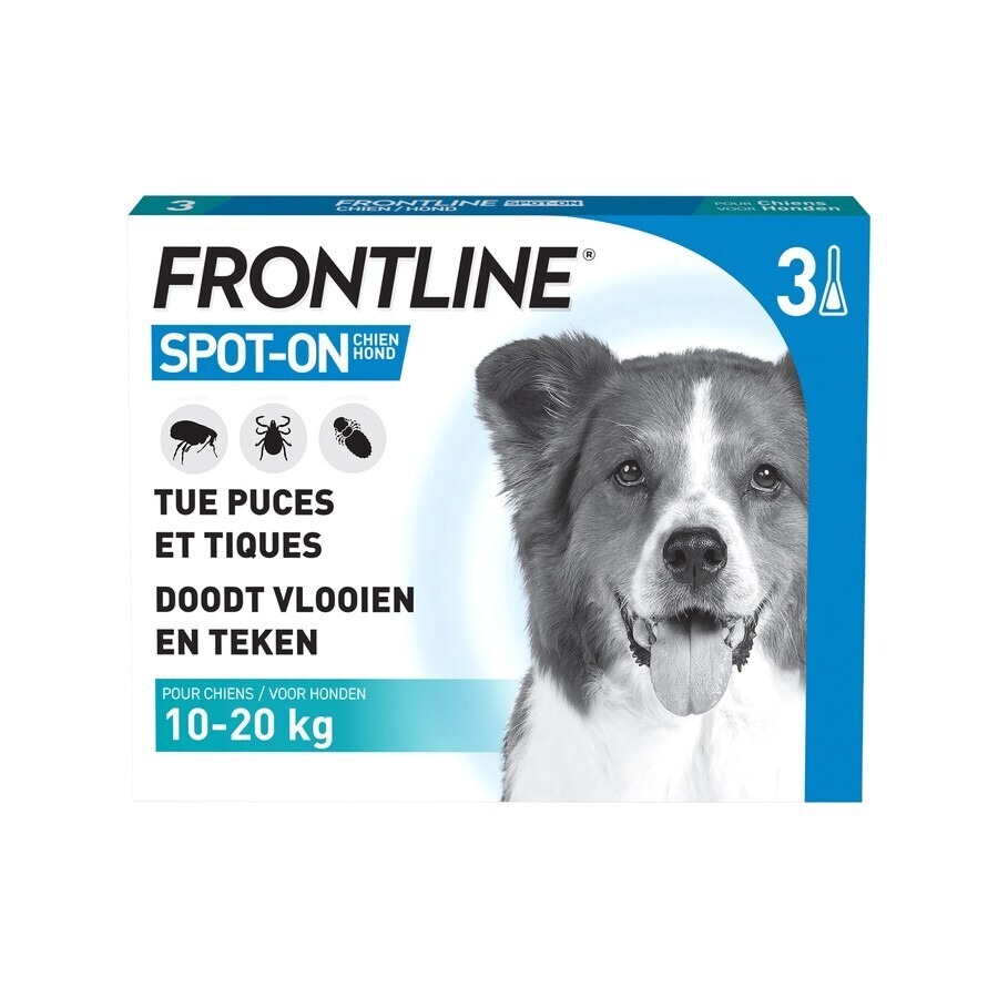 Frontline Spot On Hond 10-20kg Pipet 3x1,34ml