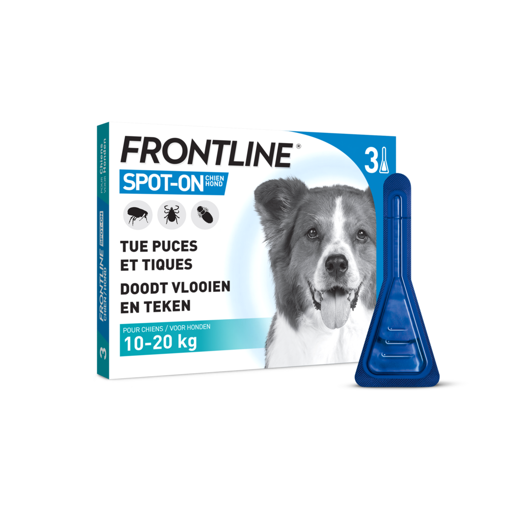 Frontline Spot On Hond 10-20kg Pipet 3x1,34ml