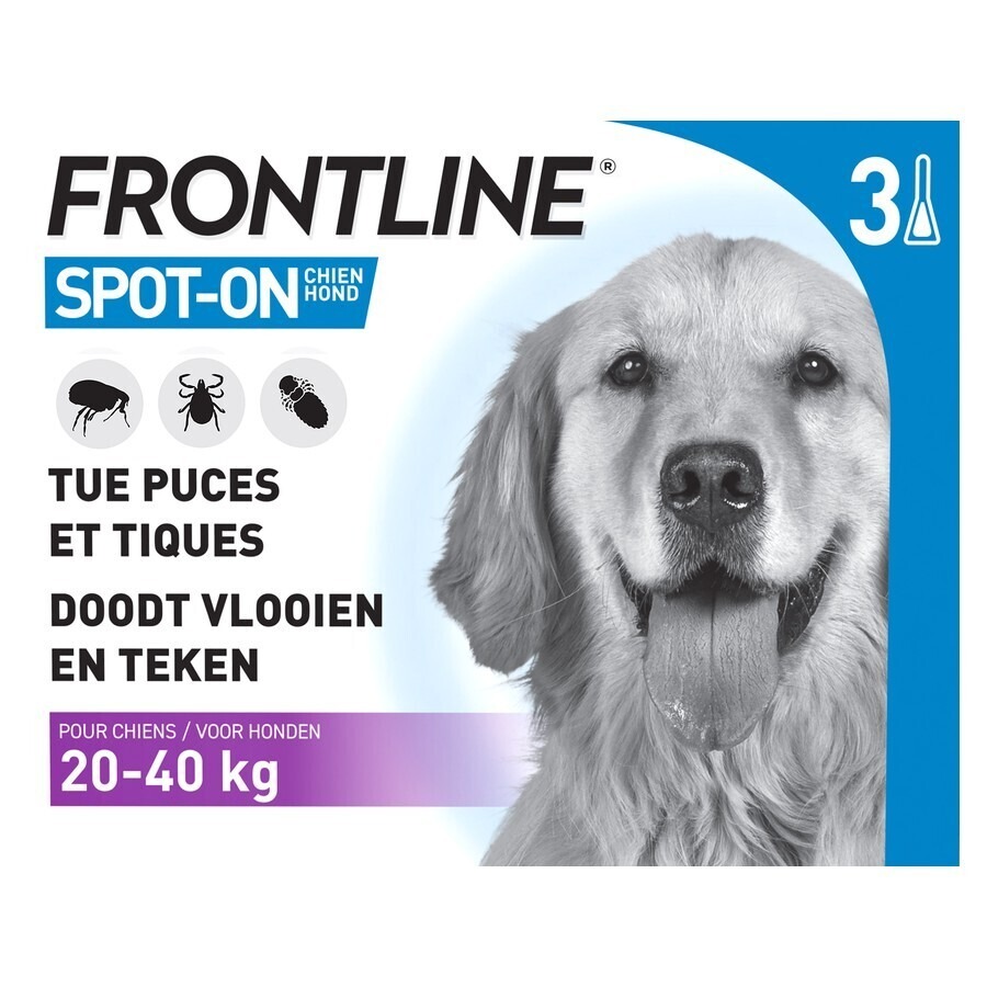 Frontline Spot On Hond 20-40kg Pipet 3x2,68ml