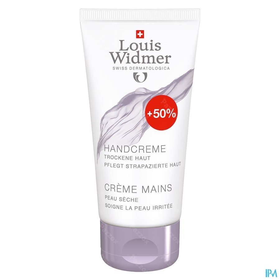 Louis Widmer Handcrème Geparfumeerd 50ml + 25ml Gratis