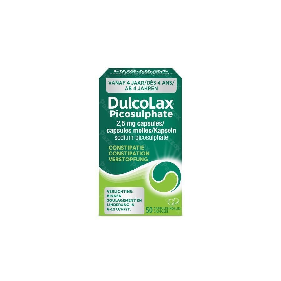 Dulcolax Picosulphate Caps 50x2,5mg