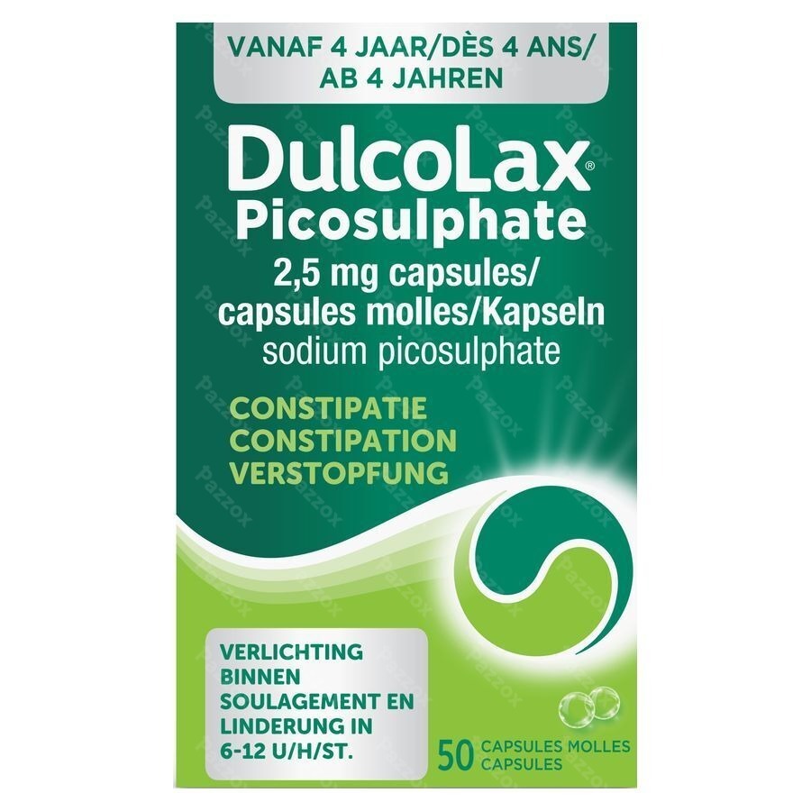 Dulcolax Picosulphate Caps 50x2,5mg