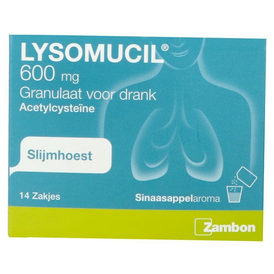 Lysomucil 600 Gran Sach 14 X 600mg
