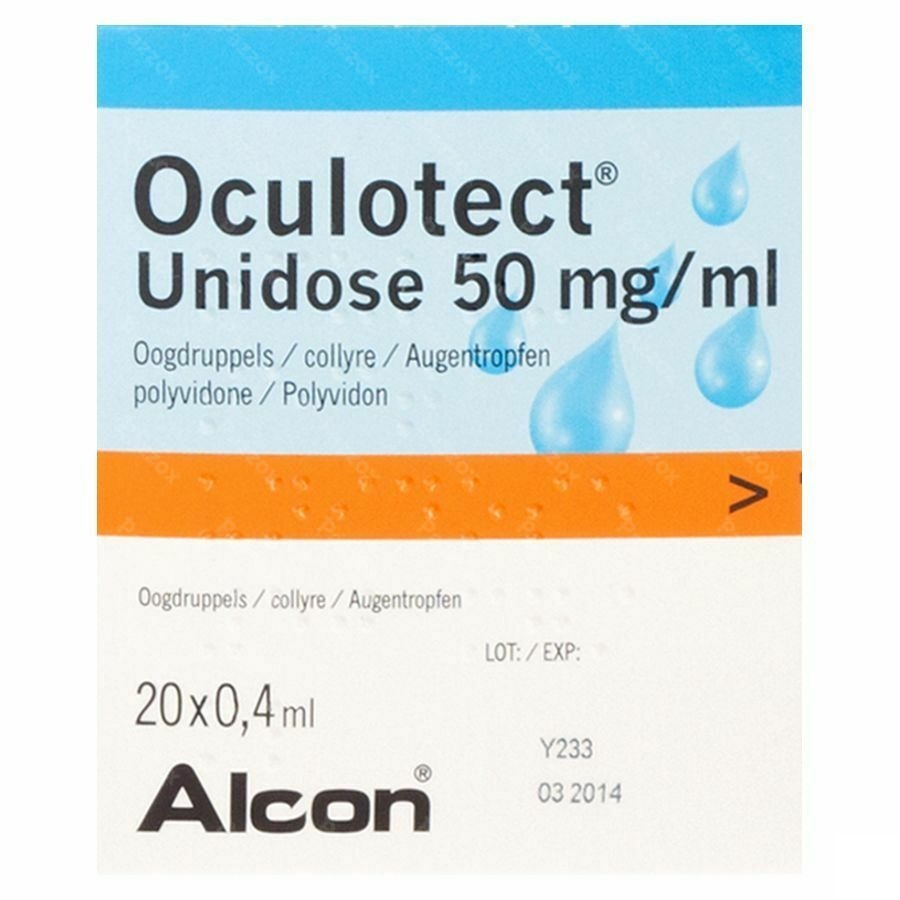 Oculotect Ud Gutt 8ml 20 X 0,4ml