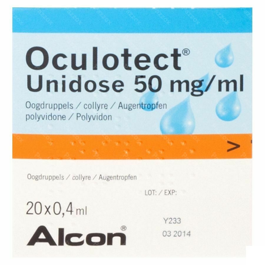Oculotect Ud Gutt 8ml 20 X 0,4ml