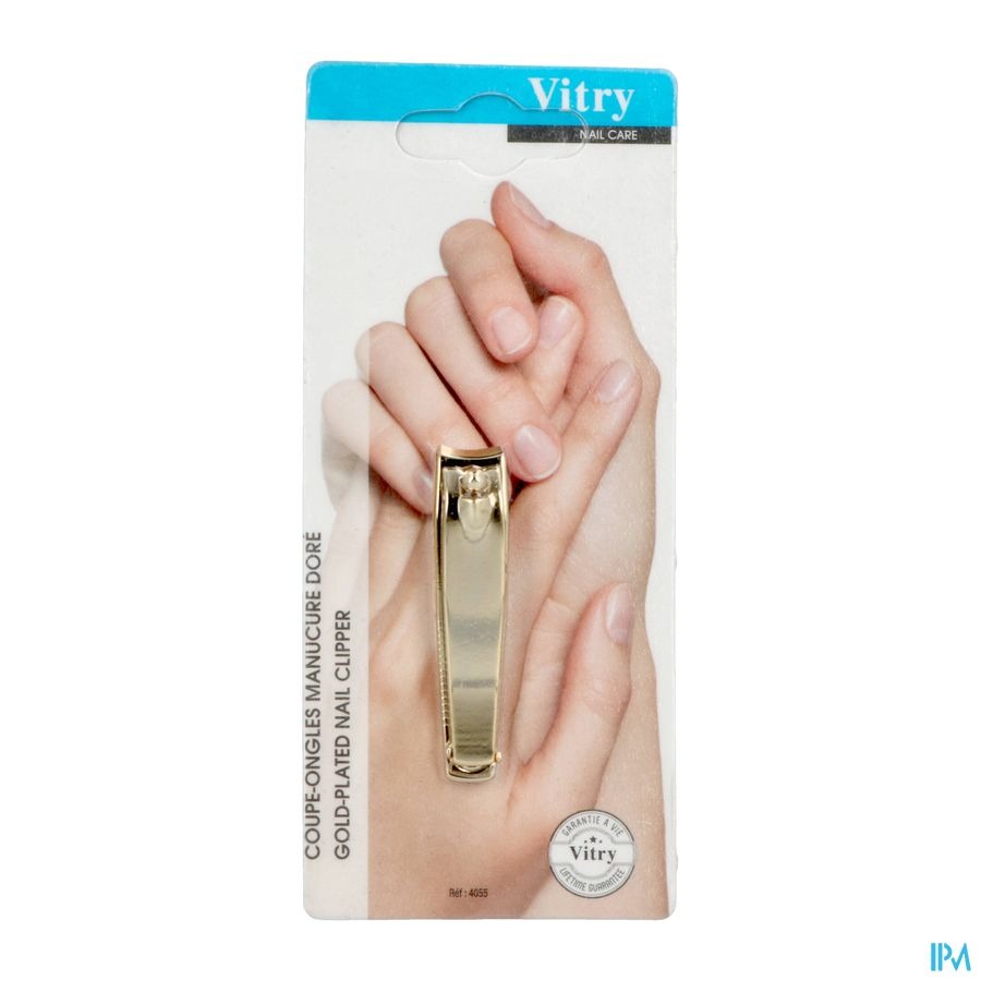 Nagelknipper Manicure Met Vijl Verguld (azie)