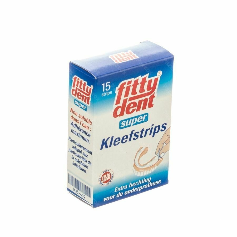 Fittydent Kussentjes Super Klev. 15