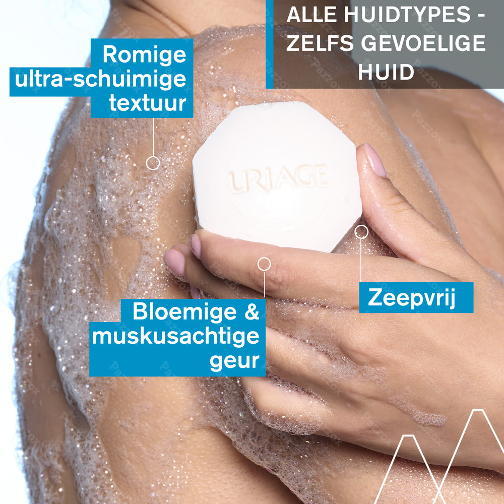 Uriage Wasstuk Gevoelige Huid 100g