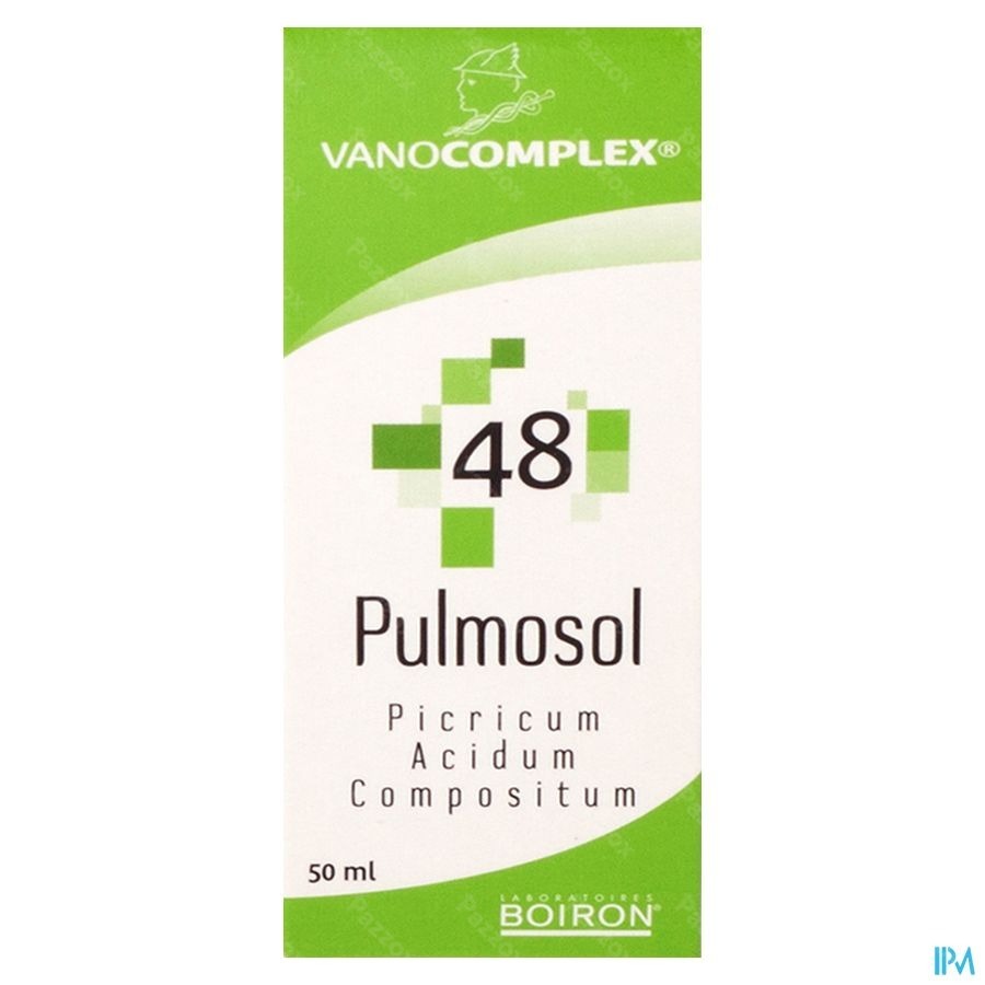 Vanocomplex N48 Pulmosol Gutt 50ml Unda