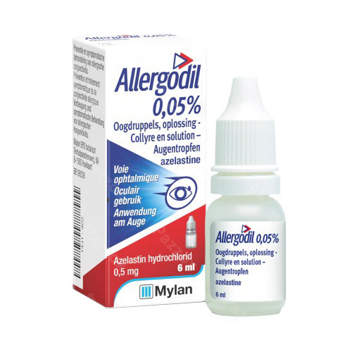 Allergodil 0,05% Oogdruppels 6ml