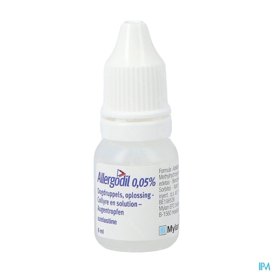 Allergodil 0,05% Oogdruppels 6ml