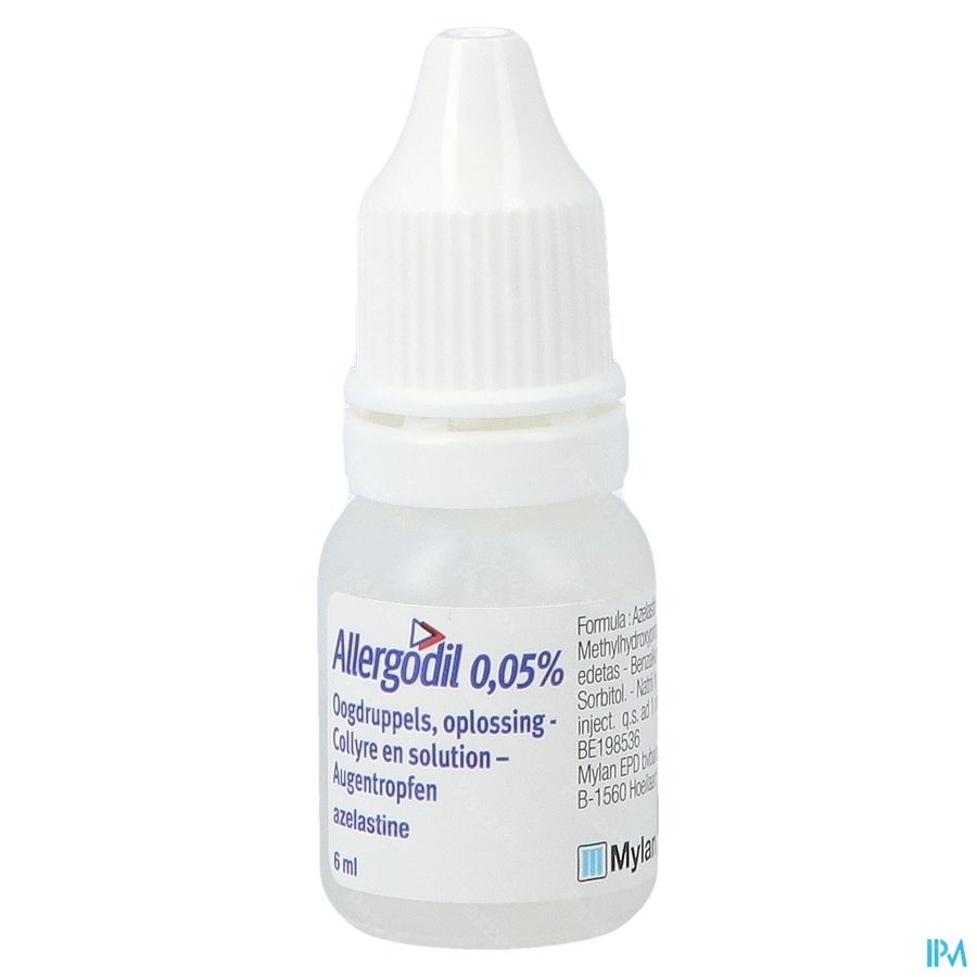 Allergodil 0,05% Oogdruppels 6ml