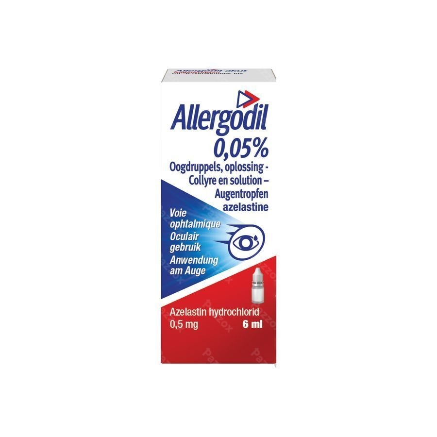 Allergodil 0,05% Oogdruppels 6ml