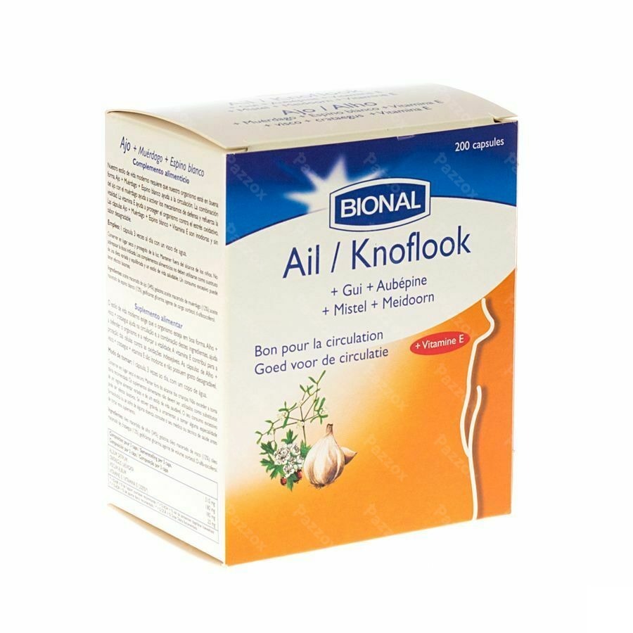 Bional Look + Maretak + Meidoorn + Vitamine E 200 Capsules