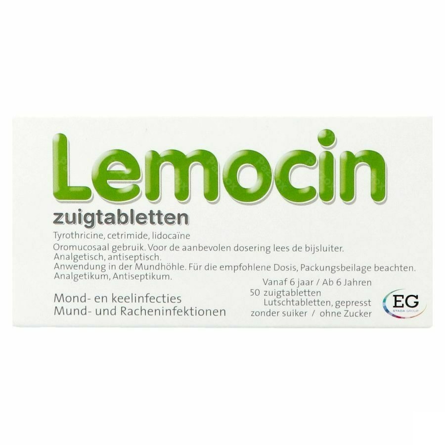Lemocin Zuigtabl 50