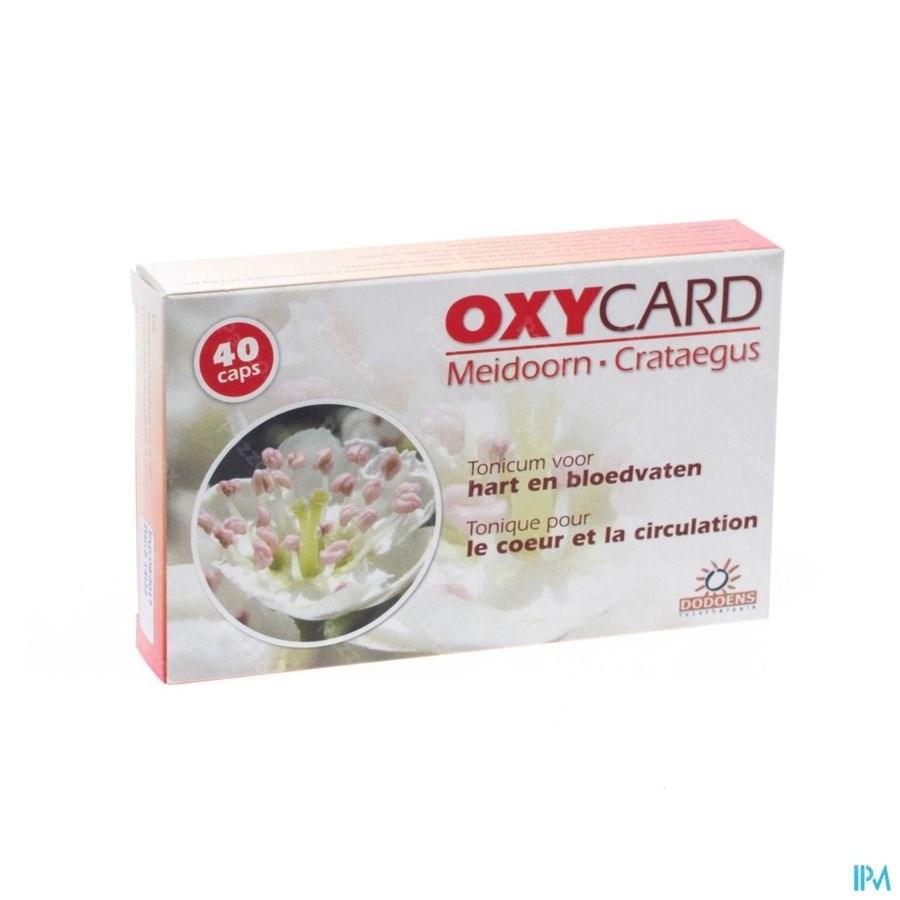 Oxycard Meidoorn Extr Gel 40x300mg