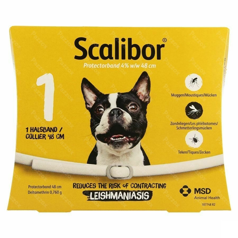 Scalibor Halsband 48cm Hond