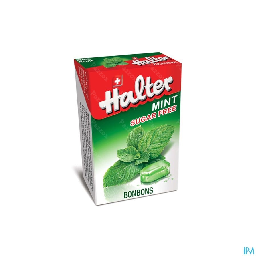 Halter Bonbon Munt Zs 40g