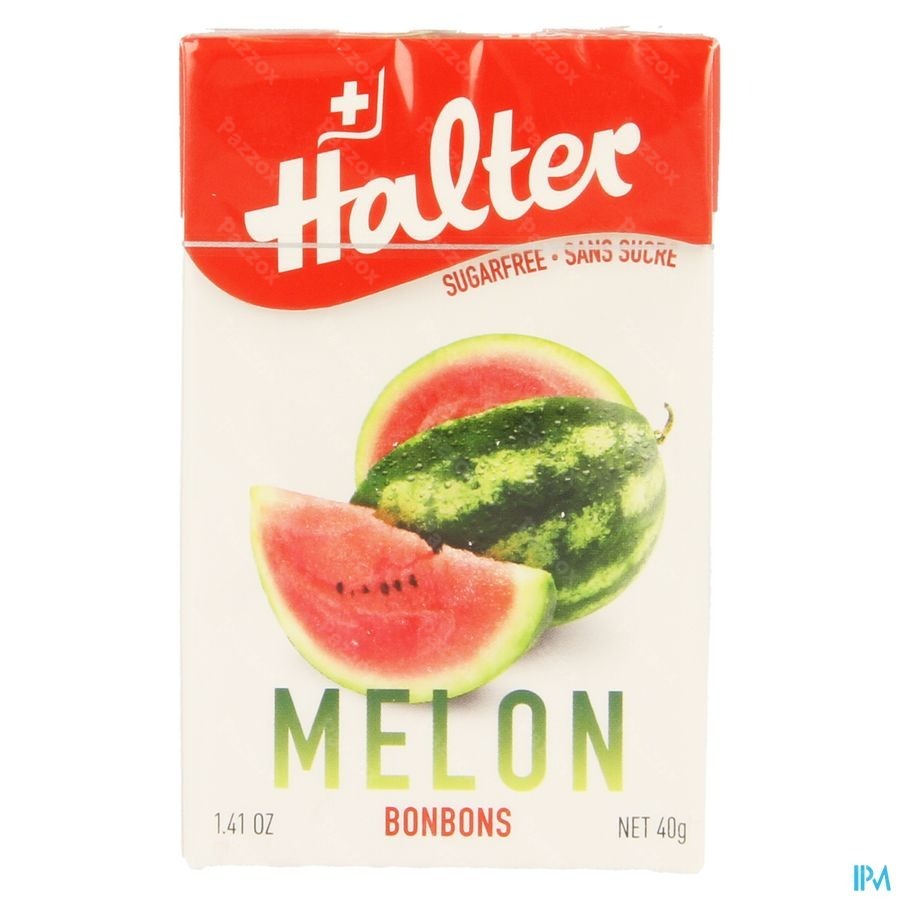 Halter Bonbon Watermeloen Zs 40g