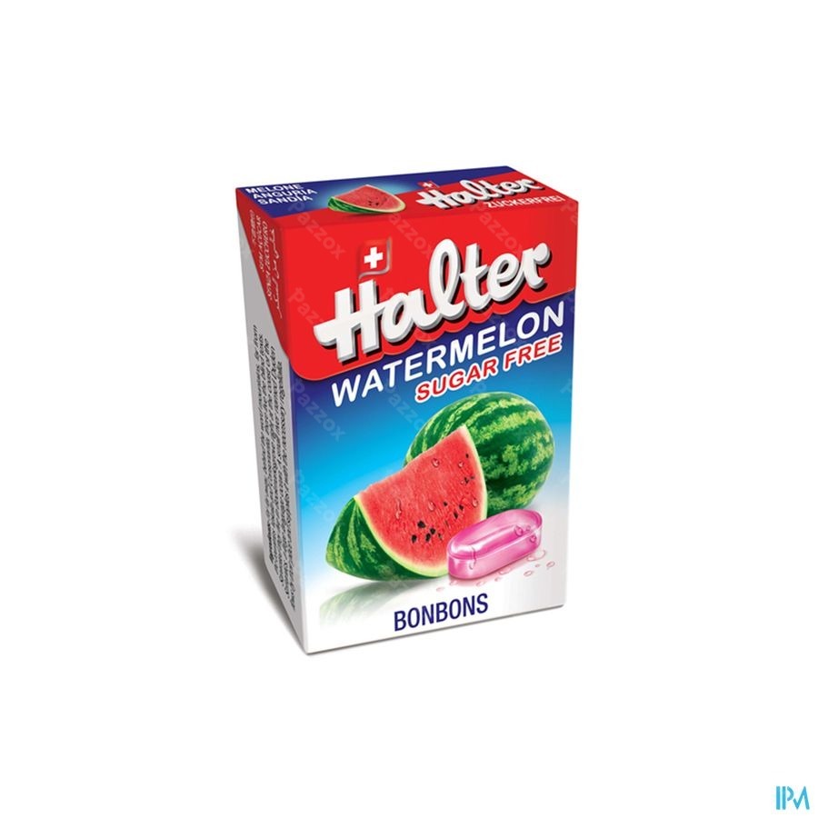 Halter Bonbon Watermeloen Zs 40g