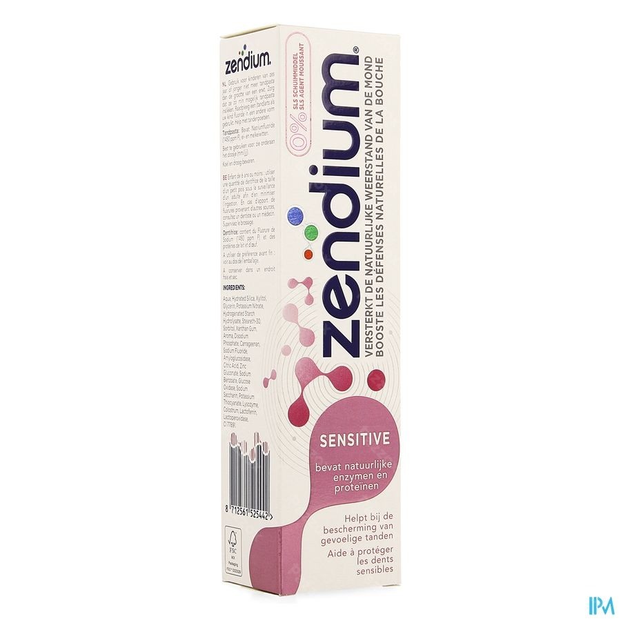 Zendium Tandpasta Sensitive 75ml