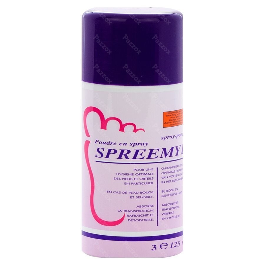 Spreemyk Spray Pdr Voeten 125ml