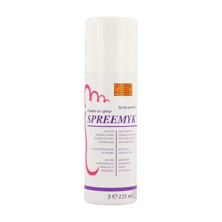 Spreemyk Spray Pdr Voeten 125ml