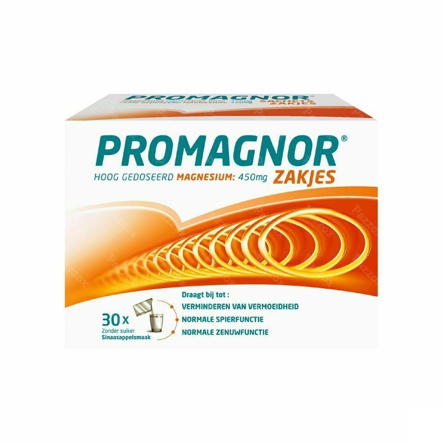 Promagnor Magnesium Zakje 30x450mg
