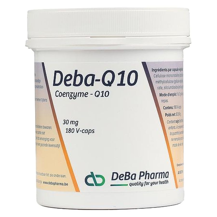 Coenzyme Q10 Caps 180x30mg Deba