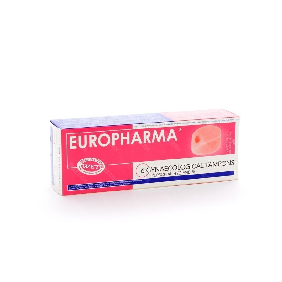 Europharma Tampon Glijmiddel 6