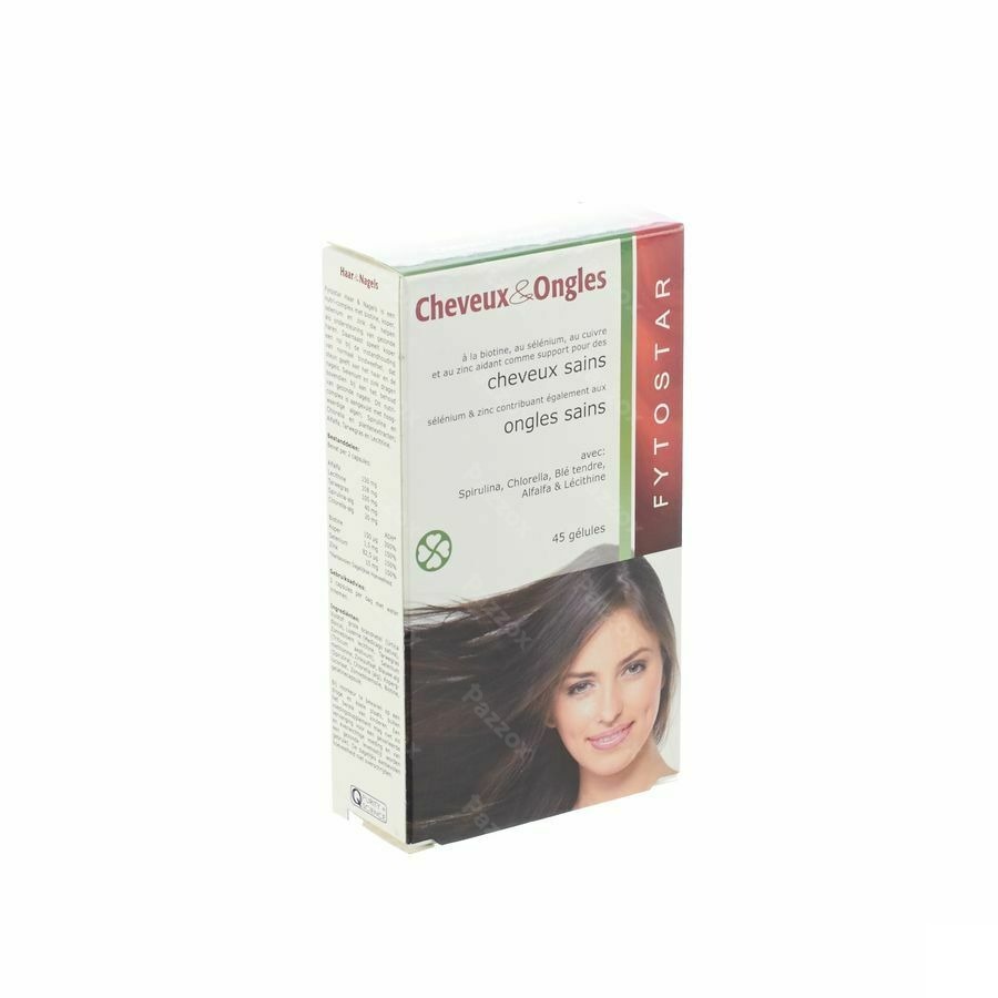 Fytostar Voedingssupplement Haar en Nagels 45 Capsules